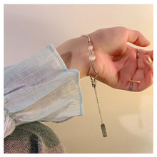 Load image into Gallery viewer, Simple Temperamental Tassel Opal Beaded Bracelet Exquisite Alloy Bracelet Women Hand Jewelry Accessory