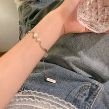 Load image into Gallery viewer, Simple Temperamental Tassel Opal Beaded Bracelet Exquisite Alloy Bracelet Women Hand Jewelry Accessory