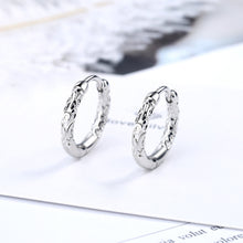 Load image into Gallery viewer, Stylish Minimalist Geometric Circle Earrings Exquisite Pattern Texture Earrings Ear Studs Women Jewelry Accessories