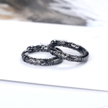 Load image into Gallery viewer, Stylish Minimalist Geometric Circle Earrings Exquisite Pattern Texture Earrings Ear Studs Women Jewelry Accessories