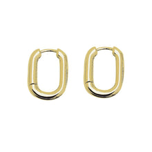 Load image into Gallery viewer, Small Exquisite Metal Earrings Simple Geometric U-shaped Earrings Ear Studs Women Jewelry Accessories