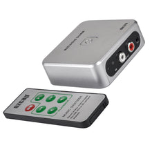 Load image into Gallery viewer, Ezcap Audio Capture Recorder Music Digitizer 3.5mm RCA IN Ports Save into SD Card USB Disk MP3 File with Remote Controller