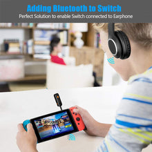 Load image into Gallery viewer, Bluetooth Audio Transmitter Portable Mini 3.5MM Lossless Stereo Wirleless Adapter Dongle For PC TV Bluetooth Earphone