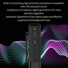Load image into Gallery viewer, Aux Bluetooth 5.0 Audio Receiver 3.5mm Jack Portable Clip Wireless Bass Hifi Stereo Headphones Adapter Support TF Card Play