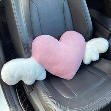 Load image into Gallery viewer, Universal Car Headrest Plush Love Neck Pillow Seat Heart-Shaped Waist Lumbar Pillow Support Cushion Accessories
