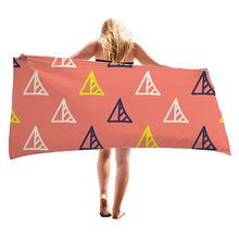 Load image into Gallery viewer, Cute Cartoon Pattern Super Absorbent Microfiber Beach Towels Quick Dry Towel for Kids Teens Adults Travel Swimming Camping Pool