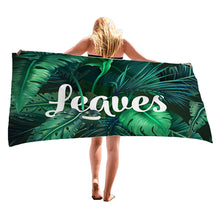 Load image into Gallery viewer, 30 X 60 Inch Super Absorbent Microfiber Beach Towels Quick Dry Towel for Adults Travel Swimming Sports Tropical tree Printing