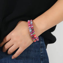 Load image into Gallery viewer, Unisex Bohemia Cloth Wrap Bracelet Magnetic Clasp Ethnic Boho Rope Fabric Bracelet