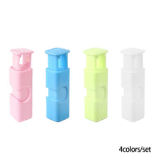 Load image into Gallery viewer, 4pcs Sealing Clip Food Preservation Bag Clip Bread Bag Fresh Storage Seal Clips Portable Snack Bag Sealer Clamp Kitchen Storage Tool