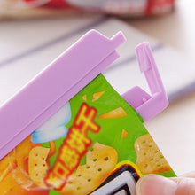 Load image into Gallery viewer, 12pcs/pack Sealing Clip Portable Bread Bag Fresh Storage Seal Clips Snack Bag Sealer Clamp Food Preservation Bag Clip Kitchen Storage Tool