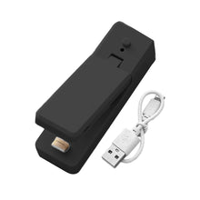 Load image into Gallery viewer, USB Charging Sealing Machine 2 In 1 Mini Heat Sealer Portable Handheld Sealing Machine Food Snack Plastic Storage Bag Rechargeable Sealer Packing Bag
