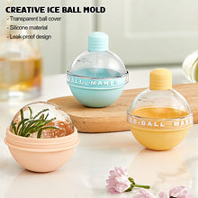 Load image into Gallery viewer, Creative Ice Ball Mold Whiskey Spherical Ice Cube Light Bulbs Ice Mold Food Grade Silicone ice Cube Ball Maker Mould Bar Tools
