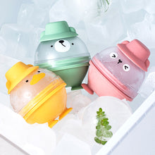 Load image into Gallery viewer, Creative Ice Ball Mold Whiskey Spherical Ice Cube Cute Bear Ice Mold Food Grade Silicone ice Cube Ball Maker Mould Bar Tools