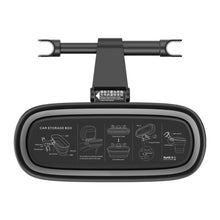 Load image into Gallery viewer, With Makeup Mirror Car Supplies Back Storage Bag Seat Headrest Storage Box Car Built-In Box