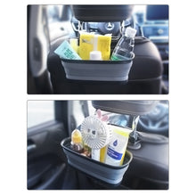 Load image into Gallery viewer, With Makeup Mirror Car Supplies Back Storage Bag Seat Headrest Storage Box Car Built-In Box