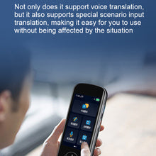 Load image into Gallery viewer, 3.5-Inch Smart Voice Translator V600 With Offline Camera And 137 Languages Translation Translator