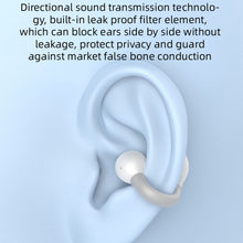 Load image into Gallery viewer, Ms8 Bluetooth Headset Single Ear Clip Ear Type Non-In-Ear Hanging Ear Black Technology Concept Bone Conduction Outward Earphone