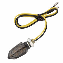Load image into Gallery viewer, 2Pcs Universal Mini Motorcycle Smoke Lens Turn Signal Light 5LED 12V Amber Blinker Indicator Lamp Two Wire for Kawasake