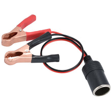Load image into Gallery viewer, 12V Car Cigarette Lighter Socket Portable Power Plug Adapter Crocodile Clip Auto Cigarette Lighter Socket Car Accessories