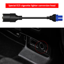 Load image into Gallery viewer, 12V Portable EC5 Cigarette Lighter Socket Adapter Connector for 12V Car Battery Booster Car Jump Starter Auto USB Charger