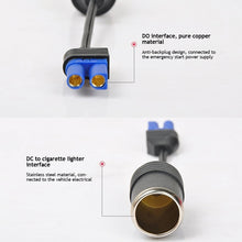 Load image into Gallery viewer, 12V Portable EC5 Cigarette Lighter Socket Adapter Connector for 12V Car Battery Booster Car Jump Starter Auto USB Charger