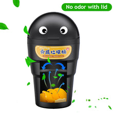 Load image into Gallery viewer, Flip Open Car Trash Can Portable Car Garbage Storage Box Mini Wastebasket Flap Design Waterproof Auto Interior Accessories
