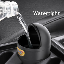 Load image into Gallery viewer, Flip Open Car Trash Can Portable Car Garbage Storage Box Mini Wastebasket Flap Design Waterproof Auto Interior Accessories
