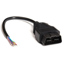 Load image into Gallery viewer, 30cm OBD2 16Pin Male Plug Connector Female Extension Opening Cable Auto Scanner Cables OBDII 16Pin OBD 2 Adaptor Male Cable