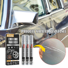 Load image into Gallery viewer, 3Pcs/Set DIY Car Chrome Marker Pen Permanent Paint Marker For Bike Motor Tires Tyre Marker Paint Pen Rubber Tyre Marker Metallic Markers