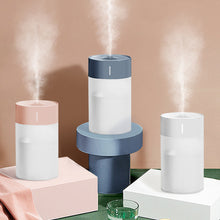 Load image into Gallery viewer, 260ml Electric Car Air Humidifier Aroma Oil Diffuser USB Charge Cool Mist Sprayer with Colorful Night Light for Home Car