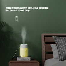 Load image into Gallery viewer, 260ml Electric Car Air Humidifier Aroma Oil Diffuser USB Charge Cool Mist Sprayer with Colorful Night Light for Home Car