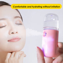 Load image into Gallery viewer, 30ML Car Air Humidifier Mini Nano Facial Sprayer USB Nebulizer Purifier Aromatherapy Essential Oil Diffuser Face Water Replenishment