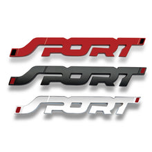 Load image into Gallery viewer, Metal 3D Car Sticker Auto Car Trunk Racing Sport Word Letter Logo Emblem Badge Decal Sticker Car Decor Accessories