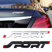 Load image into Gallery viewer, Metal 3D Car Sticker Auto Car Trunk Racing Sport Word Letter Logo Emblem Badge Decal Sticker Car Decor Accessories