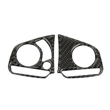 Load image into Gallery viewer, 2Pcs Car Carbon Fiber Styling Steering Wheel Real Panel Cover Trim For Honda Civic 10th Gen 2016 - 2019