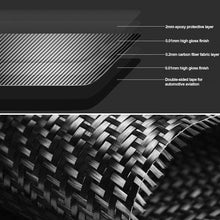Load image into Gallery viewer, 2Pcs Car Carbon Fiber Styling Steering Wheel Real Panel Cover Trim For Honda Civic 10th Gen 2016 - 2019