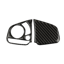 Load image into Gallery viewer, 2Pcs Car Carbon Fiber Styling Steering Wheel Real Panel Cover Trim For Honda Civic 10th Gen 2016 - 2019