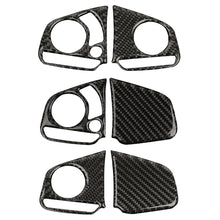 Load image into Gallery viewer, 2Pcs Car Carbon Fiber Styling Steering Wheel Real Panel Cover Trim For Honda Civic 10th Gen 2016 - 2019