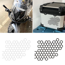 Load image into Gallery viewer, Motorcycle Helmet Decals Honeycomb Stickers Waterproof Stickers Bumper Car Refit Auto Exterior Accessories