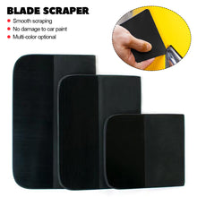 Load image into Gallery viewer, TPU Car Film Install Window Squeegee Scraper Soft Rubber Vinyl Wrap Water Ice Wiper Auto Household Cleaning Tint Tool