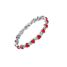 Load image into Gallery viewer, Heart Shaped Gaussian Full Magnet Bracelet with Adjustable Diamond Magnetic Bracelet Women Bracelet Jewelry Accessories