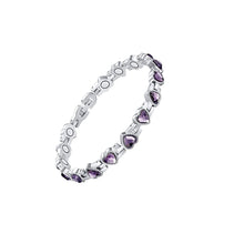 Load image into Gallery viewer, Heart Shaped Gaussian Full Magnet Bracelet with Adjustable Diamond Magnetic Bracelet Women Bracelet Jewelry Accessories