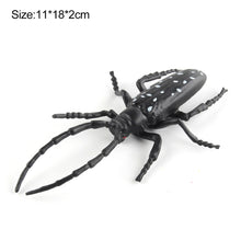 Load image into Gallery viewer, 1Pc Simulated Wild Animal Insects Figurine Beetles Spiders Mantis Longicorn Prank Educational Toy Model Action Figure Children's Toy