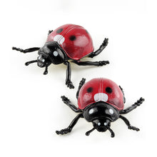 Load image into Gallery viewer, 1Pc Simulated Wild Animal Insects Figurine Beetles Spiders Mantis Longicorn Prank Educational Toy Model Action Figure Children's Toy