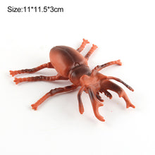 Load image into Gallery viewer, 1Pc Simulated Wild Animal Insects Figurine Beetles Spiders Mantis Longicorn Prank Educational Toy Model Action Figure Children's Toy