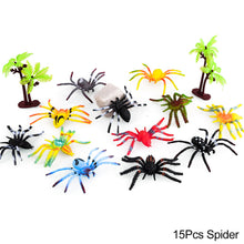 Load image into Gallery viewer, Simulated Wild Animal Insects Set Figurine Beetles Spiders Mantis Longicorn Prank Educational Toy Model Action Figure Children's Toy