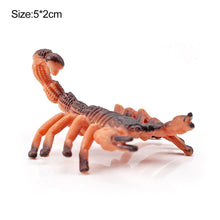 Load image into Gallery viewer, 1Pc Simulated Wild Animal Insects Figurine Beetles Spiders Mantis Longicorn Prank Educational Toy Model Action Figure Children's Toy