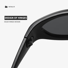 Load image into Gallery viewer, Y2K Sports Polarized Sunglasses UV400 Outdoor Riding Driving Goggles Retro Fashion Dazzle Cat-Eye Glasses