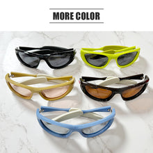 Load image into Gallery viewer, Y2K Sports Polarized Sunglasses UV400 Outdoor Riding Driving Goggles Retro Fashion Dazzle Cat-Eye Glasses