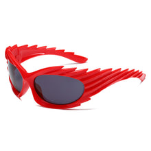 Load image into Gallery viewer, Hedgehog Styling Riding Sunglasses UV400 Full Frame Sports Glasses Y2K Personality Funny Cat Eye Sunglasses